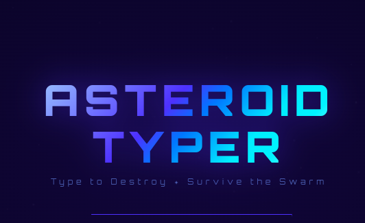 Asteroid Typer